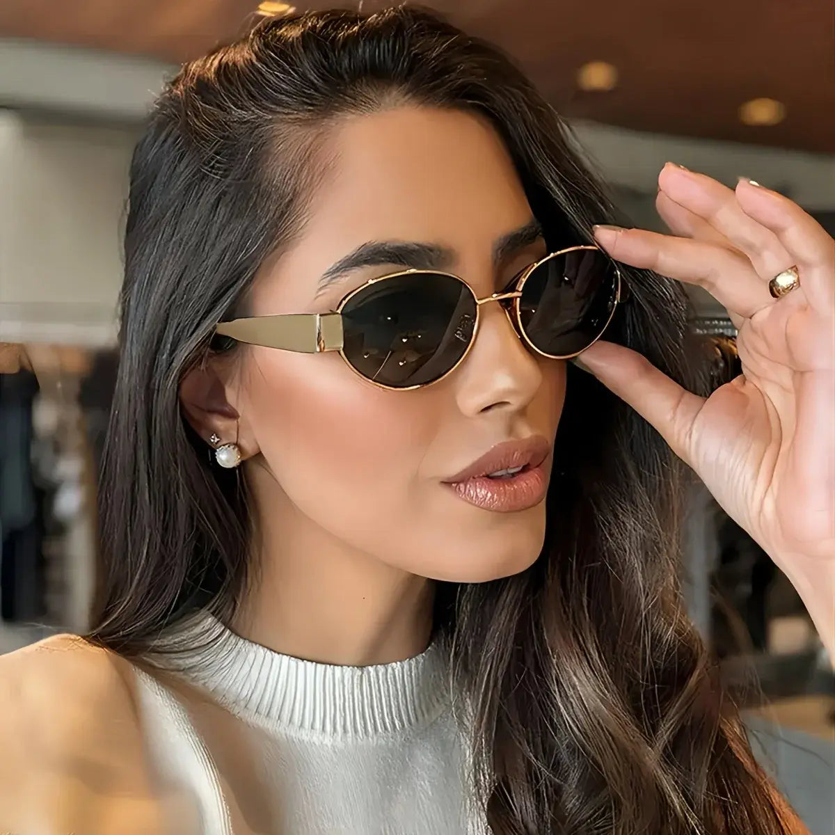 Golden Halo Sunglasses