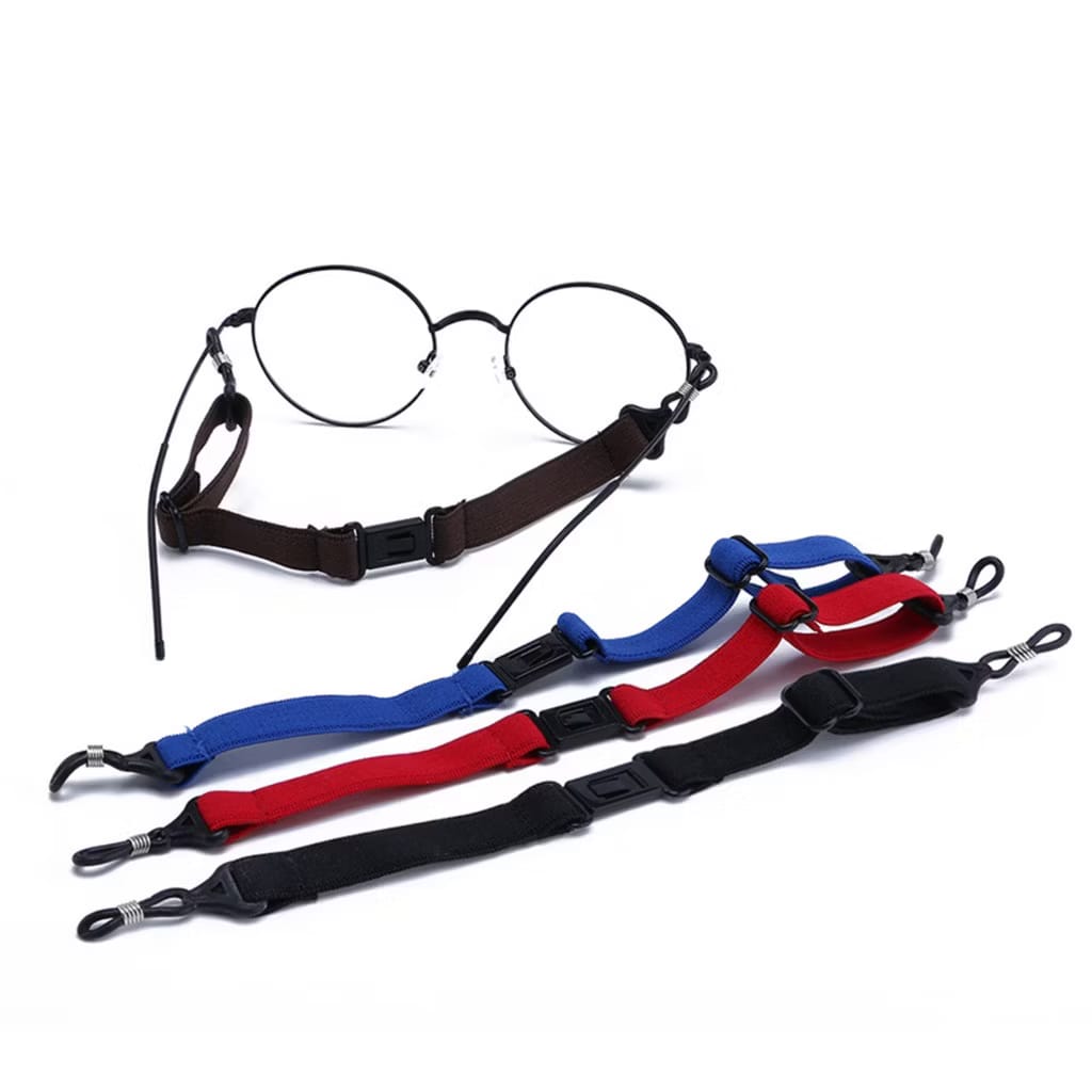 Adjustable No-Slip Eyeglass Strap