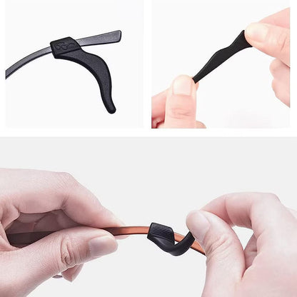 No-Slip Ear Hooks for Glasses