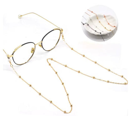 Textured Elegance Eyeglass Chain