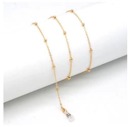 Textured Elegance Eyeglass Chain