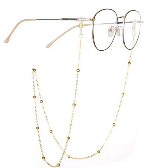 Textured Elegance Eyeglass Chain